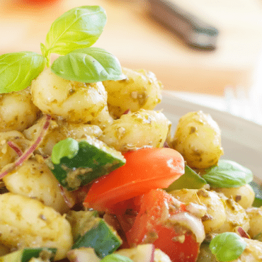 Yvette's Warm Gnocchi Salad With Nola Mayonnaise