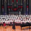 David speaks to members of the St. George’s Choir